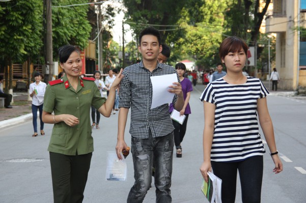 Xét tuyển vào các trường Công an nhân dân năm 2015